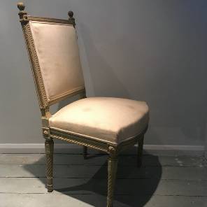 Set of Four French 19th Century Chairs